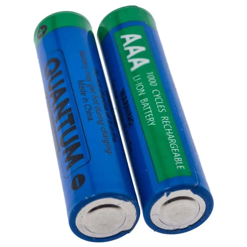 Аккумулятор Quantum, Li-ion, 1,5 В, 2 шт, Li-ionAAA-500-BP2 купить недорого в Украине, фото 2