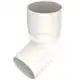 Коліно Bryza, 90 мм, білий, 62-141 купити недорого в Україні, фото 1