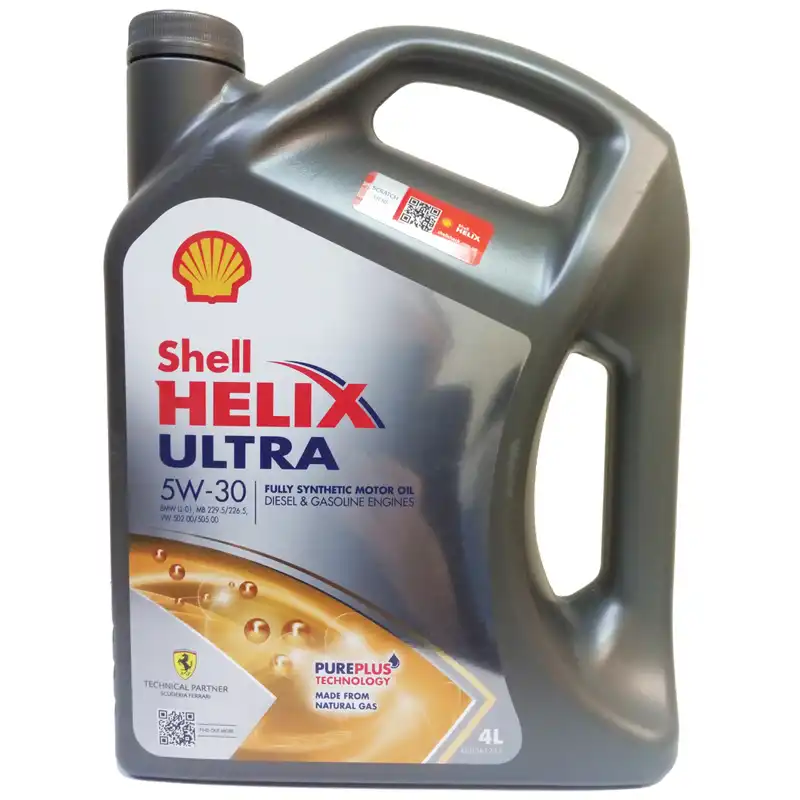 Олива моторна Shell Helix Ultra 5w/30, 4 л купити недорого в Україні, фото 1
