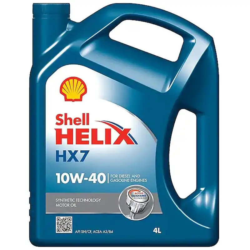 Олива моторна Shell Helix HX7 10w/40, 4 л купити недорого в Україні, фото 1