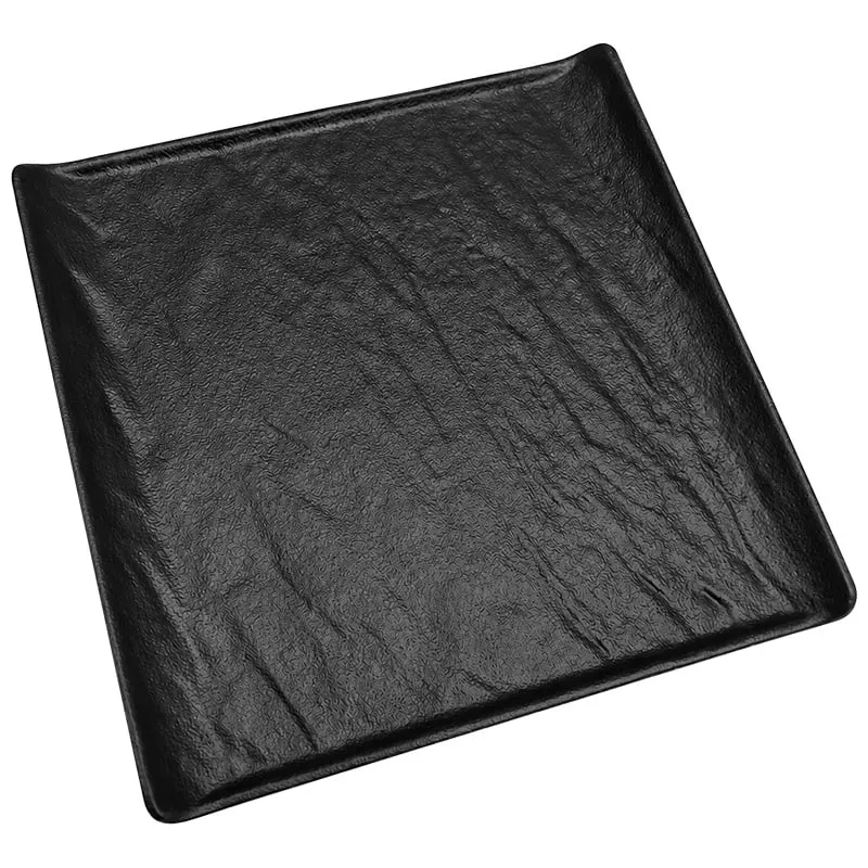 Тарілка обідня Wilmax Slatestone Black, 21,5х21,5 см, чорний, фото 1 Тарілка обідня Wilmax Slatestone Black, 21,5х21,5 см, чорний купити недорого в Україні, фото 1