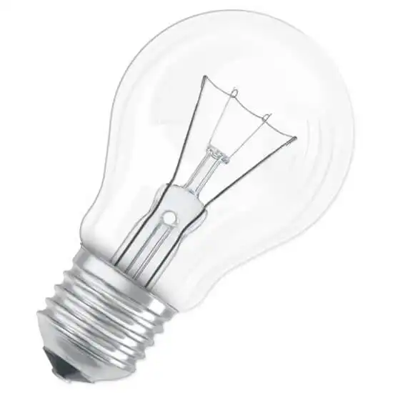 Лампа Іскра, 150W, Е27, 230V, прозора купити недорого в Україні, фото 1
