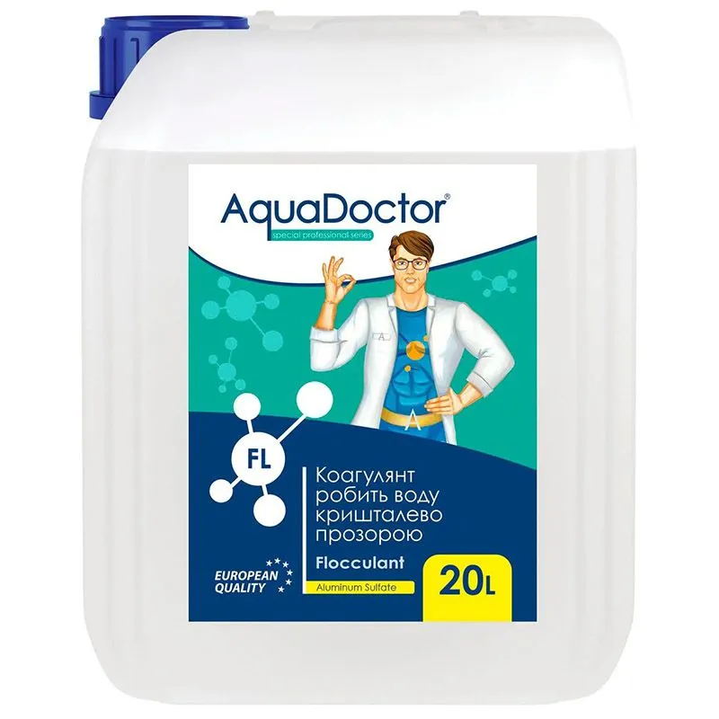 Коагулянт жидкий AquaDoctor AD FL, 20 л, FLLI-20 купить недорого в Украине, фото 1