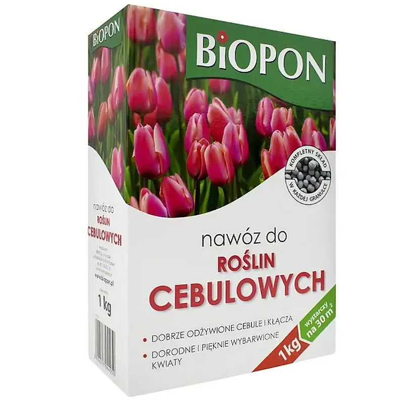 Добриво гранульоване для цибулинних рослин, Biopon, 1 кг купити недорого в Україні, фото 1