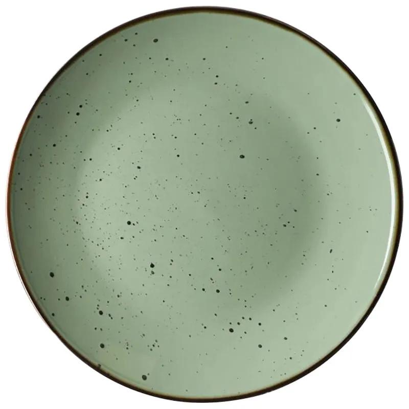 Тарілка десертна Ardesto Bagheria Pastel green, 19 см, кераміка, зелений, AR2919GGC, фото 1 Тарілка десертна Ardesto Bagheria Pastel green, 19 см, кераміка, зелений, AR2919GGC купити недорого в Україні, фото 1
