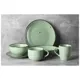 Тарілка десертна Ardesto Bagheria Pastel green, 19 см, кераміка, зелений, AR2919GGC, фото 2 Тарілка десертна Ardesto Bagheria Pastel green, 19 см, кераміка, зелений, AR2919GGC купити недорого в Україні, фото 2