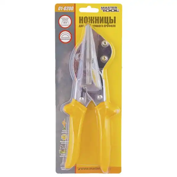 Ножиці для різання пластикових профілів Master Tool, 01-0200 купити недорого в Україні, фото 2