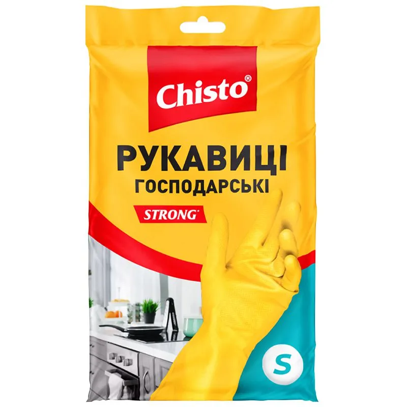 Рукавички латексні Chisto, S, RLS1 купити недорого в Україні, фото 1