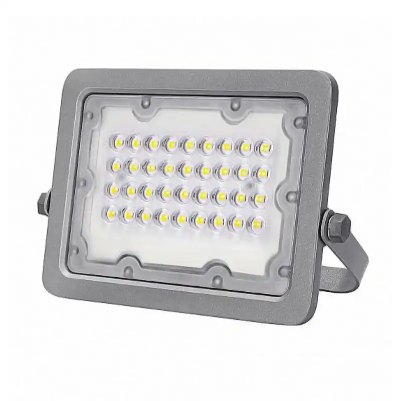 Прожектор Eurolamp, 20W, 5000K, сірий, LED-FL-20gray купити недорого в Україні, фото 1
