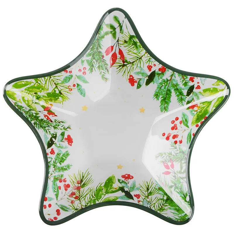 Тарілка Limited Edition Viva NY Xmas Star, 20 см, 7109506 купити недорого в Україні, фото 1