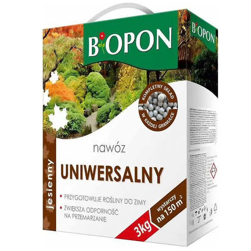 Удобрение универсальное Biopon Осень, 3 кг купить недорого в Украине, фото 1