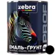 Емаль-грунт Zebra PROF 1190 090P, 0,25 кг, чорний, фото 1 Емаль-грунт Zebra PROF 1190 090P, 0,25 кг, чорний купити недорого в Україні, фото 1