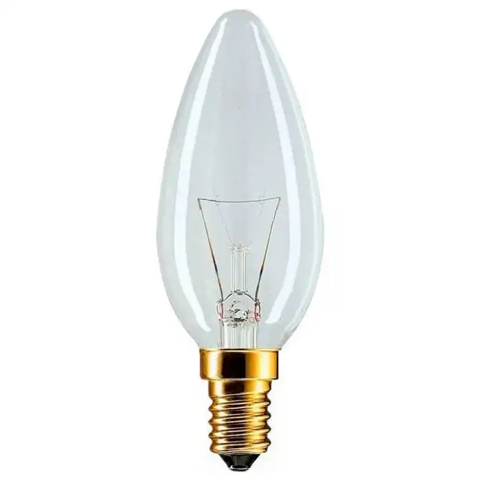 Лампа Philips Stan, 40W, E14, B35, CL 230V, 1CT/10X10F, свічка купити недорого в Україні, фото 1