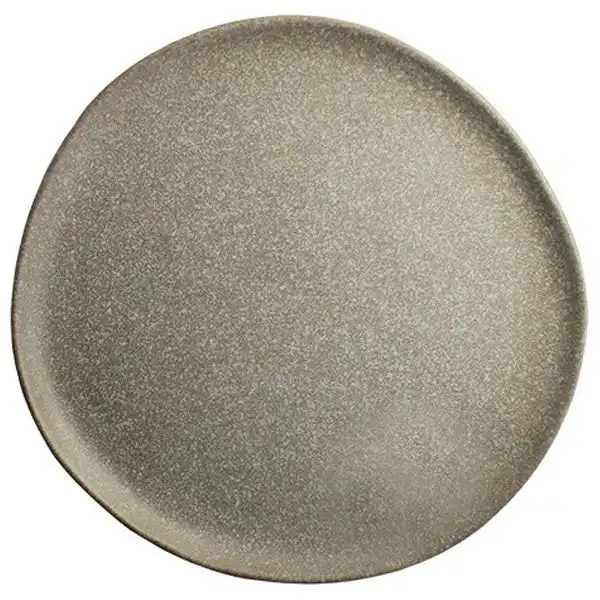 Тарелка обедняя LOS`K Модест Браун, круглая, 26,5 см, коричневый купить недорого в Украине, фото 1