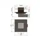Трап для душа AlcaPlast, 105x105 мм, APV1324, фото 2 Трап для душа AlcaPlast, 105x105 мм, APV1324 купить недорого в Украине, фото 2