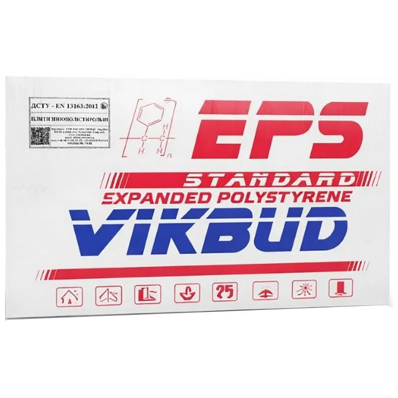 Пенопласт Vikbud EPS-70, 100х50х5 см купить недорого в Украине, фото 2