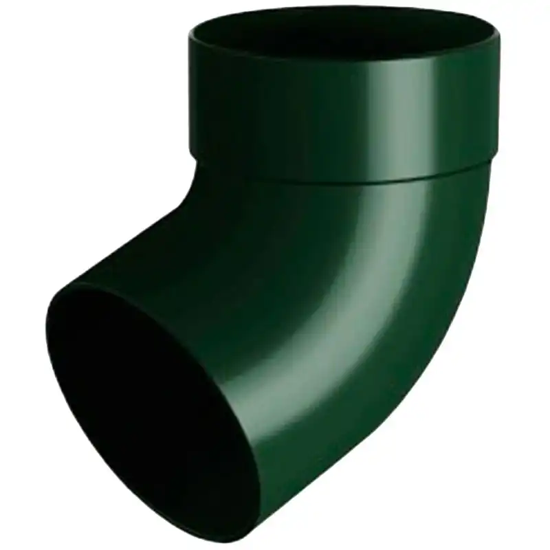 Отвод трубы одномуфтовый RainWay 67°, 100 мм, зеленый купить недорого в Украине, фото 1