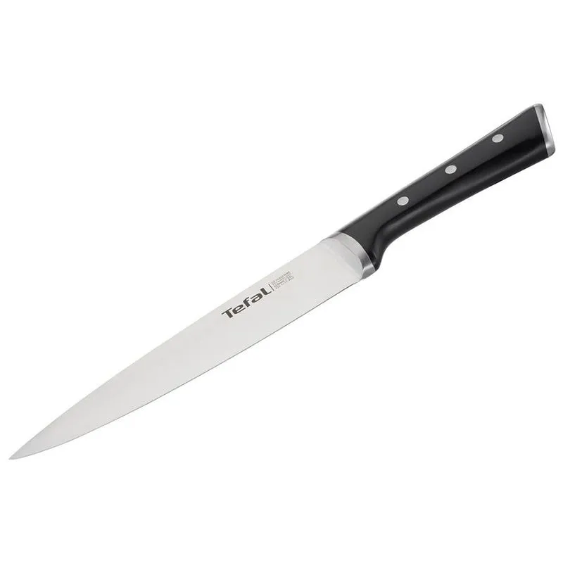 Нож поварской Tefal Ice Force, 20 см, черный, K2320714 купить недорого в Украине, фото 2