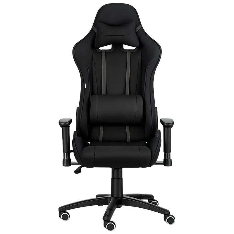 Кресло геймерское Special4You ExtremeRace Black fabric, черный, E7757 купить недорого в Украине, фото 1