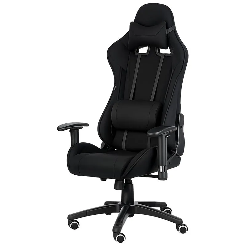 Кресло геймерское Special4You ExtremeRace Black fabric, черный, E7757 купить недорого в Украине, фото 2