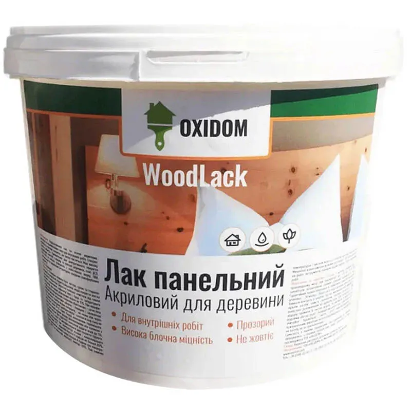 Лак панельний Oxidom, 3 кг купити недорого в Україні, фото 1