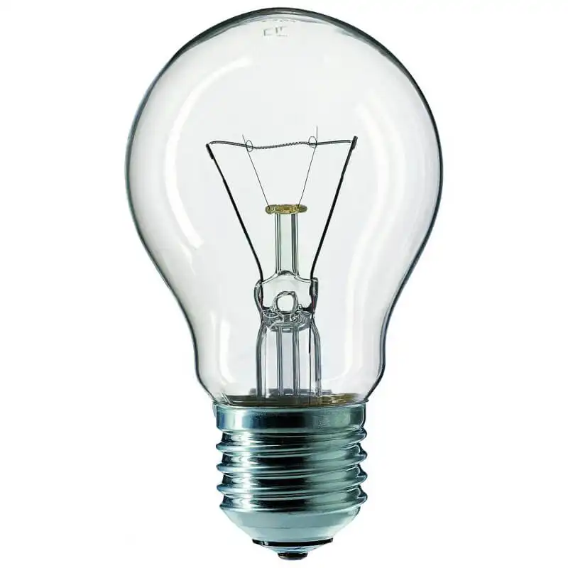 Лампа Philips Stan A55 CL, 75W, E27, 230V купити недорого в Україні, фото 1