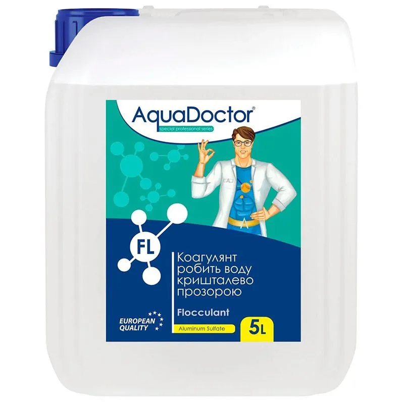 Коагулянт жидкий AquaDoctor AD FL, 5 л, FLLI-5 купить недорого в Украине, фото 1