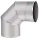 Колено оцинкованное 90° Вент Устрий, 90°, d130 купить недорого в Украине, фото 1