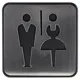 Табличка Arino WC MAN & WOMAN, 67740 купить недорого в Украине, фото 1