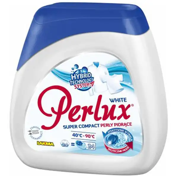Капсули для прання Perlux Super Compact White, 24 шт купити недорого в Україні, фото 1
