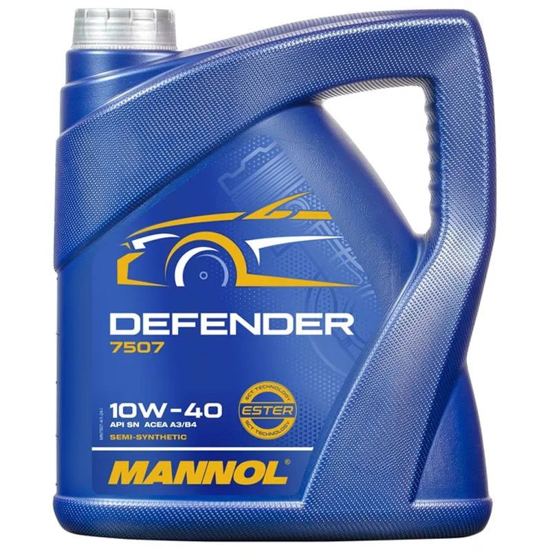 Масло MANNOL Defender SAE 10W-40, 4 л, MN7507U-4 купить недорого в Украине, фото 1