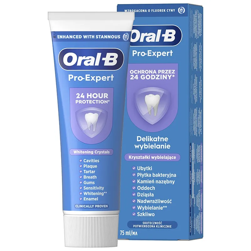 Зубна паста Oral-B Pro-Expert Ніжне відбілювання, 75 мл купити недорого в Україні, фото 1
