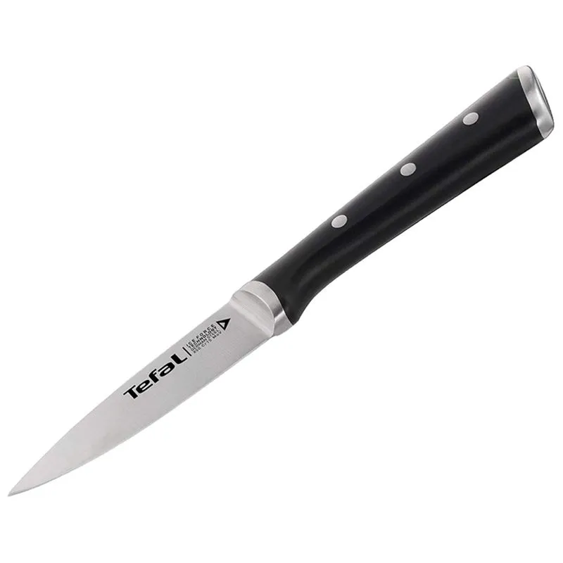Ніж для чищення овочів Tefal Ice Force, 9 см, чорний, K2320514 купити недорого в Україні, фото 2