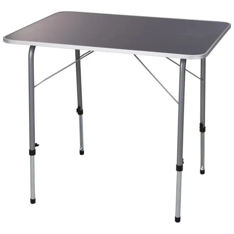 Стіл для кемпінгу складаний Koopman, 80х60 см, сірий, X35000300 купити недорого в Україні, фото 1