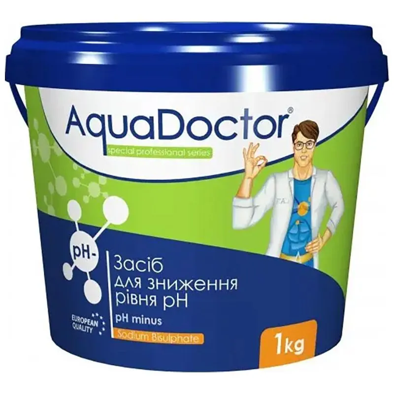Средство для снижения уровня pH AquaDoctor Minus, 1 кг, PHM-1 купить недорого в Украине, фото 1