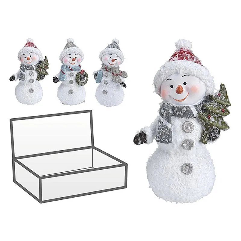 Фигурка новогодняя Koopman Снеговик, 5х4х9 см, в ассортименте, AAA753740 купить недорого в Украине, фото 2