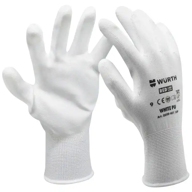 Перчатки защитные Wurth, белый, XL, 0899401110 купить недорого в Украине, фото 1