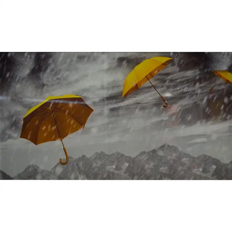 Декор Жовта парасолька 2, 297х600 мм купити недорого в Україні, фото 1