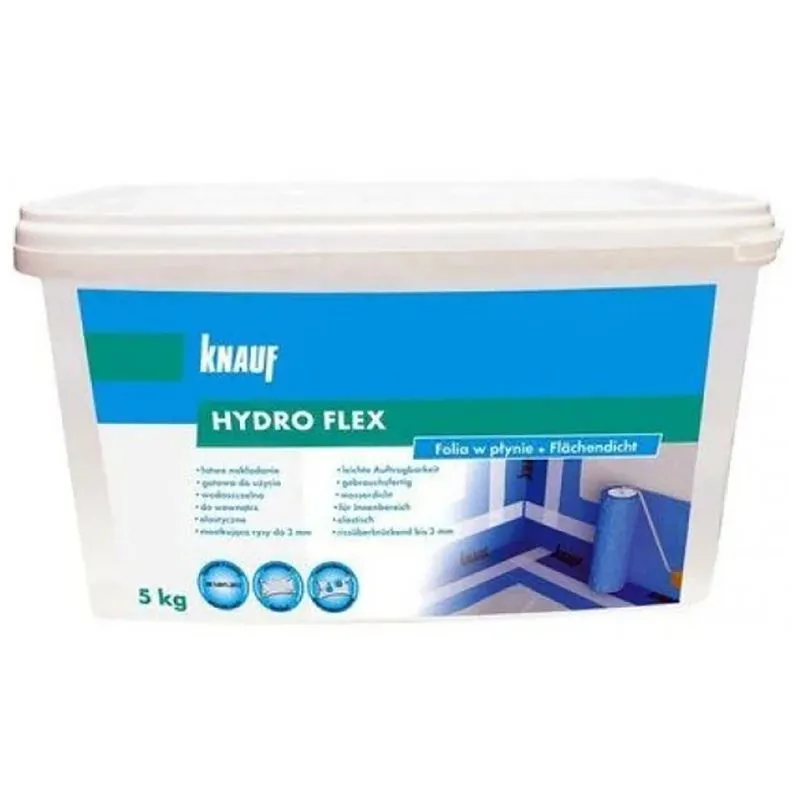 Гідроізоляція Knauf Hydro Flex, 5 кг, 527720 купити недорого в Україні, фото 1