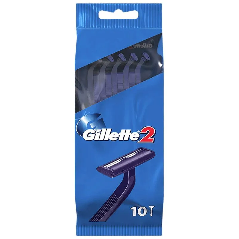 Бритвы одноразовые Gillette 2, 10 шт. купить недорого в Украине, фото 1