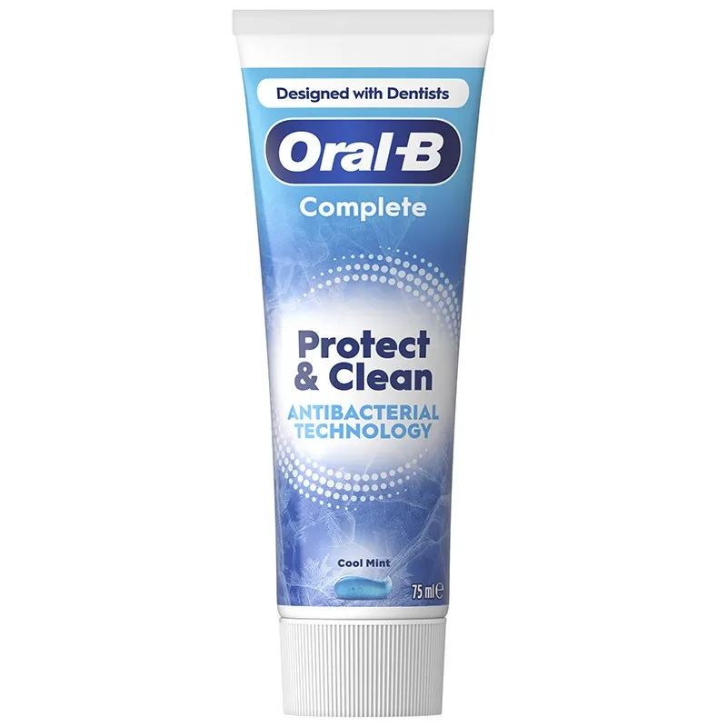 Зубная паста Oral-B Complete Защита и чистота Прохладная мята, 75 мл, фото 353902 Зубная паста Oral-B Complete Защита и чистота Прохладная мята, 75 мл купить недорого в Украине, фото 353902