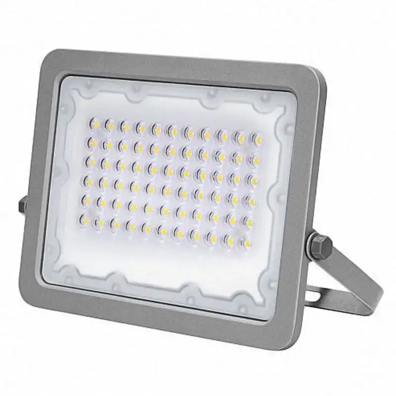 Прожектор Eurolamp, 50W, 5000K, сірий, LED-FL-50gray купити недорого в Україні, фото 1