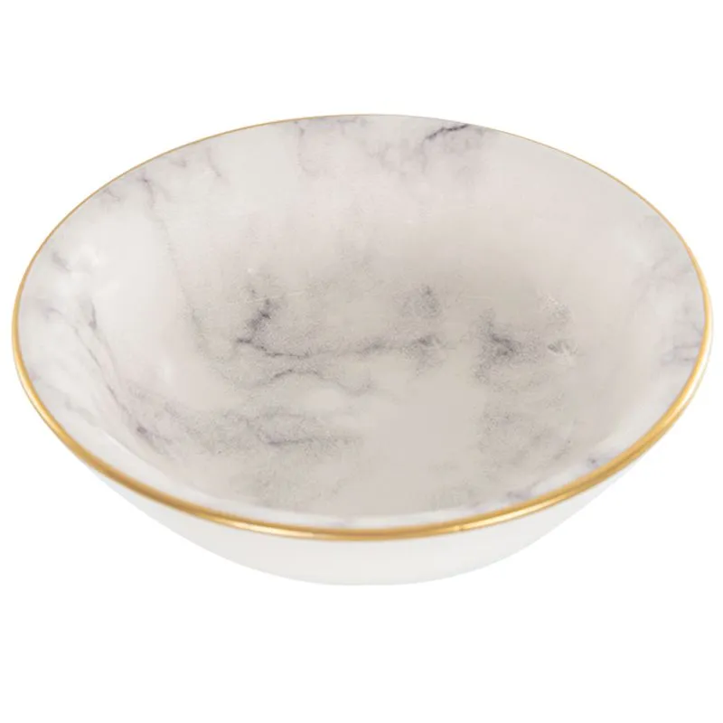 Тарілка Alba Ceramic Marble, 14 см, 769-031 купити недорого в Україні, фото 1