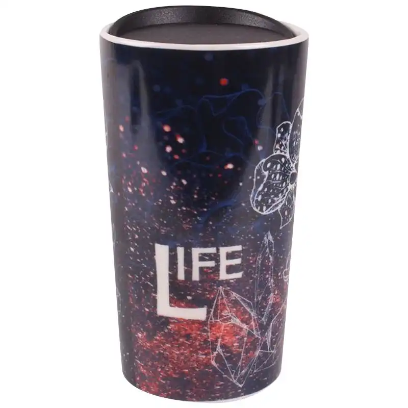 Чашка с крышкой Limited Edition Travel Life, 360 мл, 6687762 купить недорого в Украине, фото 1