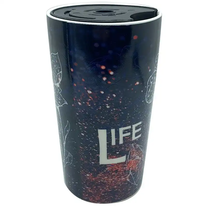 Чашка з кришкою Limited Edition Travel Life, 360 мл, 6687762 купити недорого в Україні, фото 2