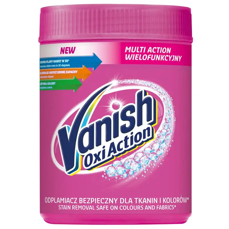Засіб для видалення плям Vanish Oxi Action, 470 г, 3031452 купити недорого в Україні, фото 1