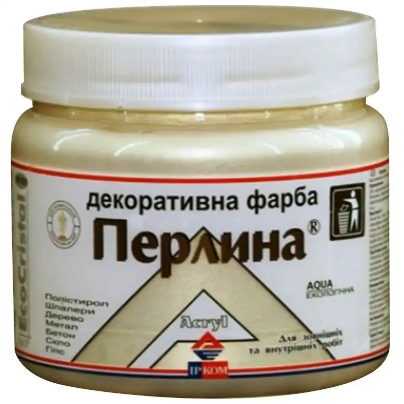 Краска акриловая ИРКОМ Жемчужина ІР-191, 0,4 л купить недорого в Украине, фото 1