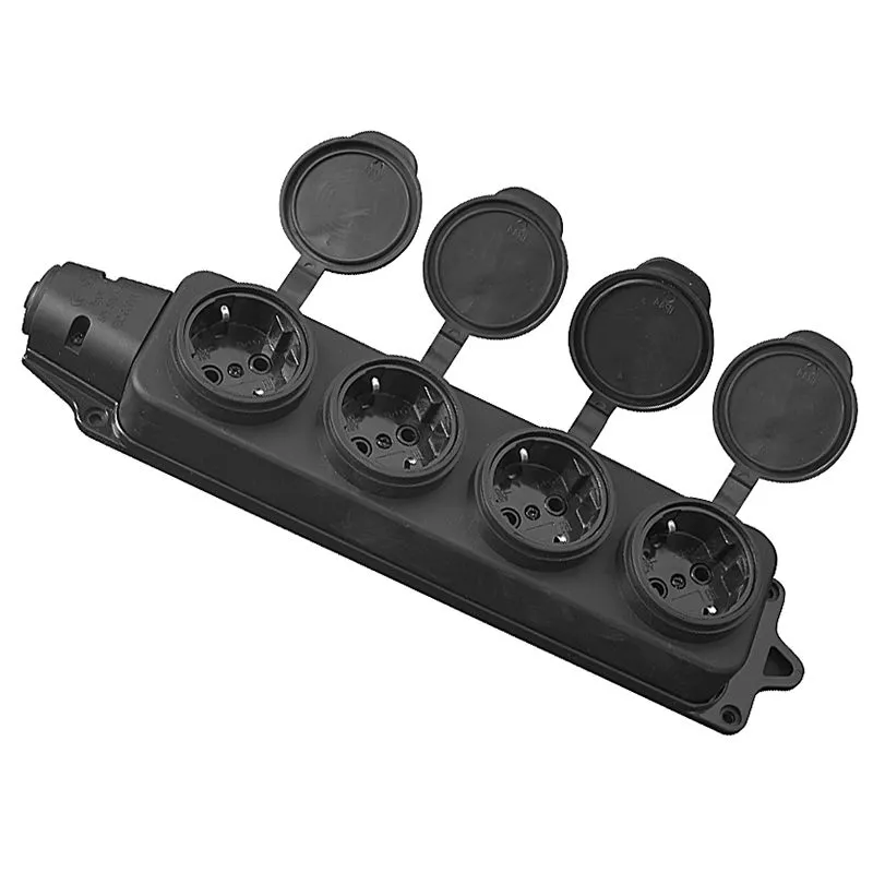 Колодка четвірна з кришкою ELM SMR-40EC, 41-0041 купити недорого в Україні, фото 1