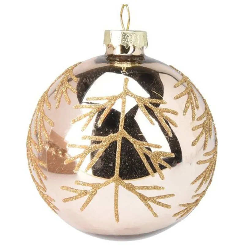 Куля новорічна Koopman, 8 см, в асортименті, ABR822500 купити недорого в Україні, фото 1