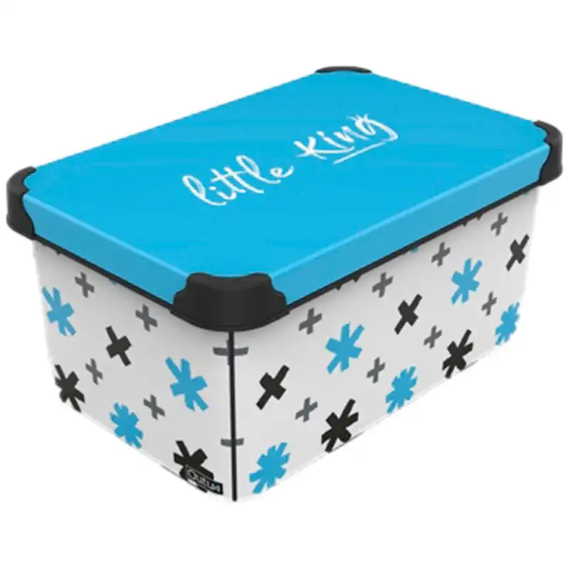 Коробка Violet House Qutu Style Box, кришка Little King, 10 л, 6776682 купити недорого в Україні, фото 1